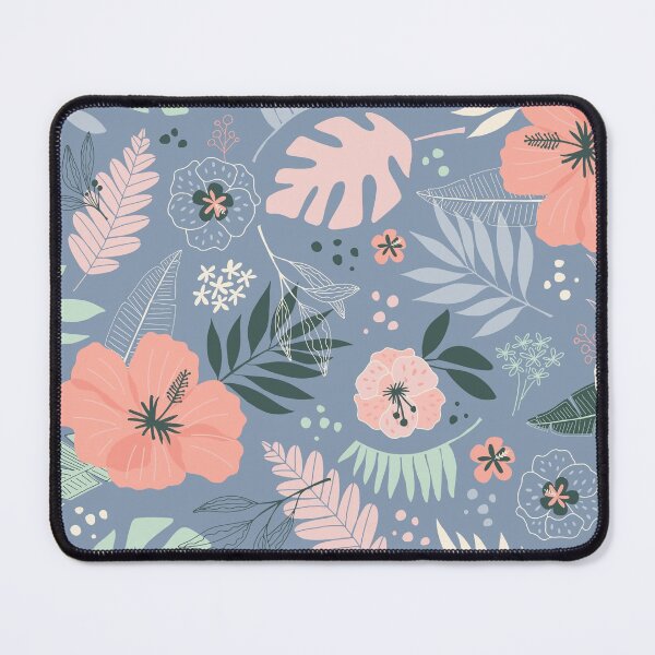 Item preview, Tropical Plants on Blue designed and sold by Heather Rosas.