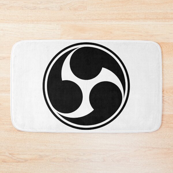 Item preview, Mitsu Tomoe 001 Black on white designed and sold by Rupert Russell.