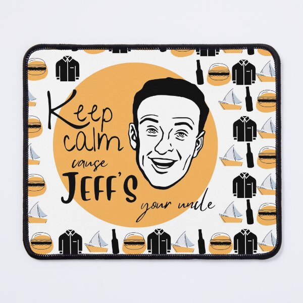 Item preview, Keep calm cause Jeff's your uncle - Uncle Jeff designed and sold by TheWrightLife.