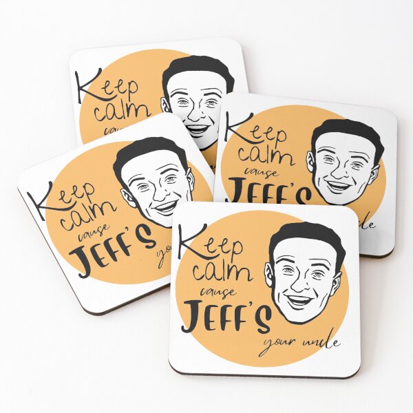 Item preview,   Mantén la calma porque Jeff es tu tío - Tío Jeff designed and sold by TheWrightLife.