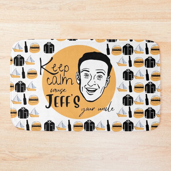 Item preview, Mantén la calma porque Jeff es tu tío - Tío Jeff designed and sold by TheWrightLife.