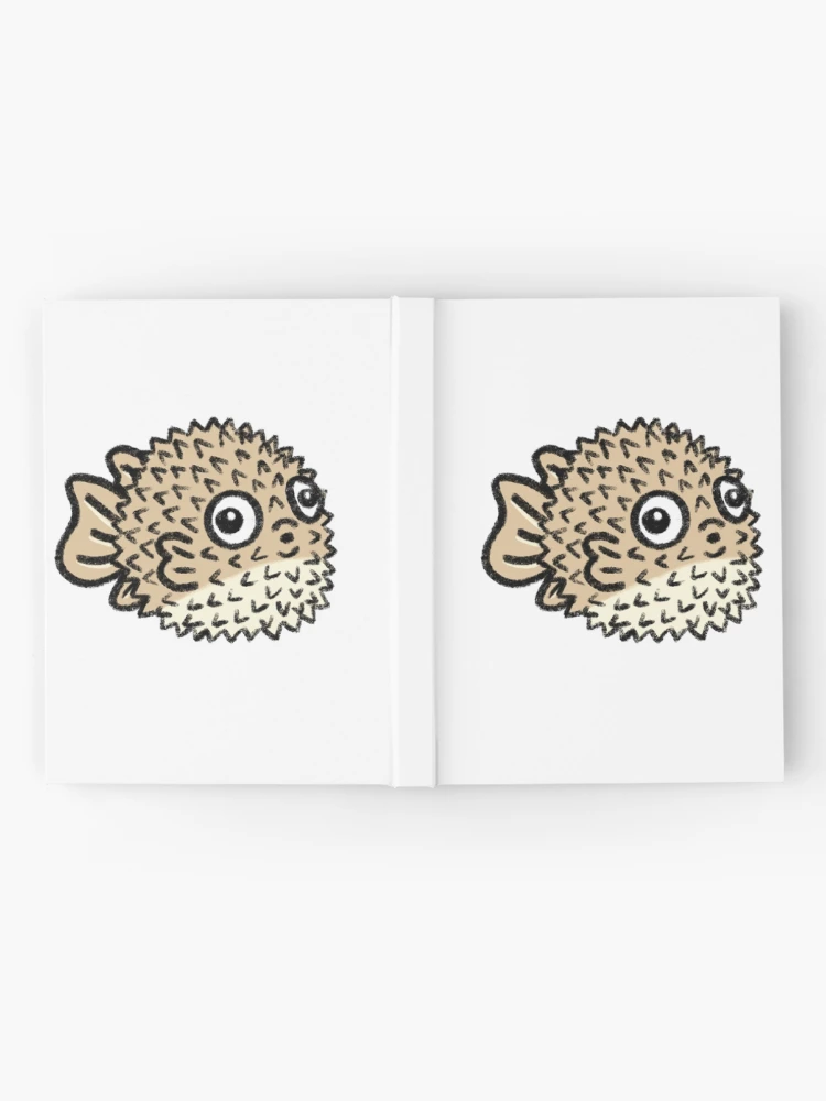 Thumbnail 2 of 3, Journal, Pufferfish designed and sold by Reeseworks.