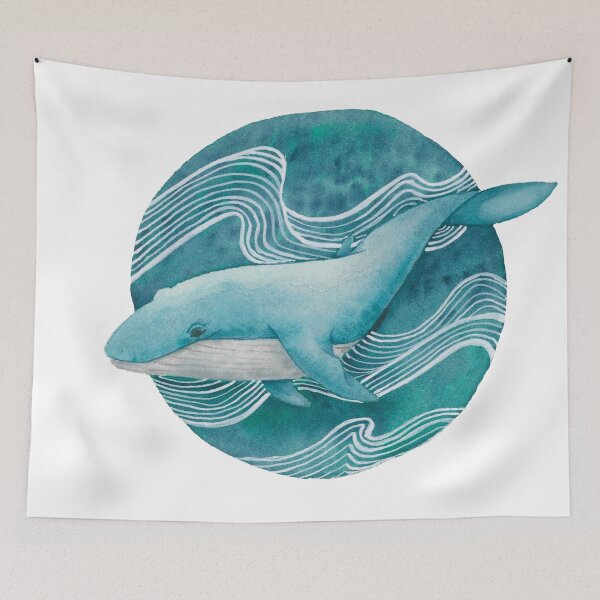 Item preview, Blue Whale designed and sold by MIRNA RICHARDS.