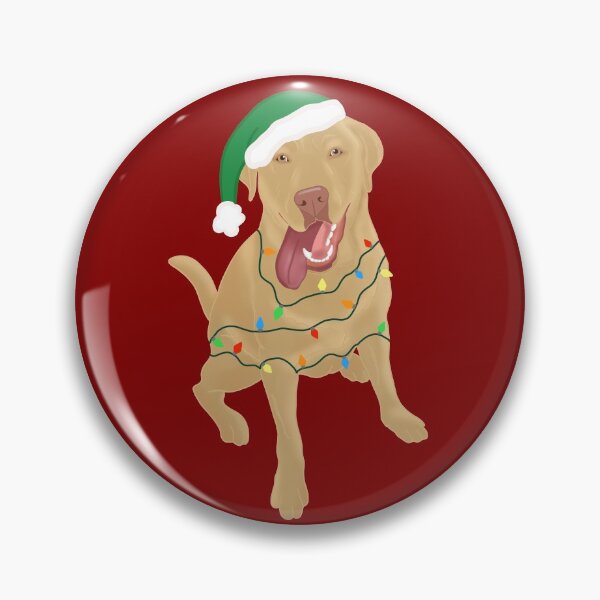 Item preview, Christmas Dudley Labrador Retriever  designed and sold by KantstandyaC.