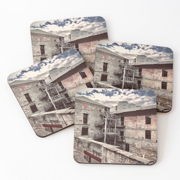 Item preview, Fire Escape on Old Building in Battery Point, Tasmania, Australia designed and sold by adrianolemura.