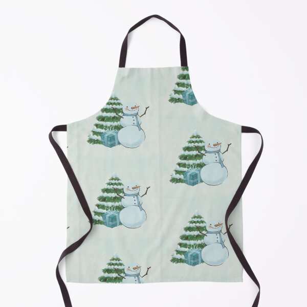 Item preview, Cute and Funny Snowman, Christmas Tree Holiday Pattern, Christmas Theme designed and sold by silviaol.