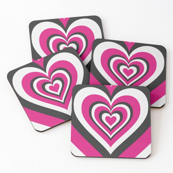 Item preview, Corazón estético de muy buen gusto rosa negro designed and sold by ind3finite.