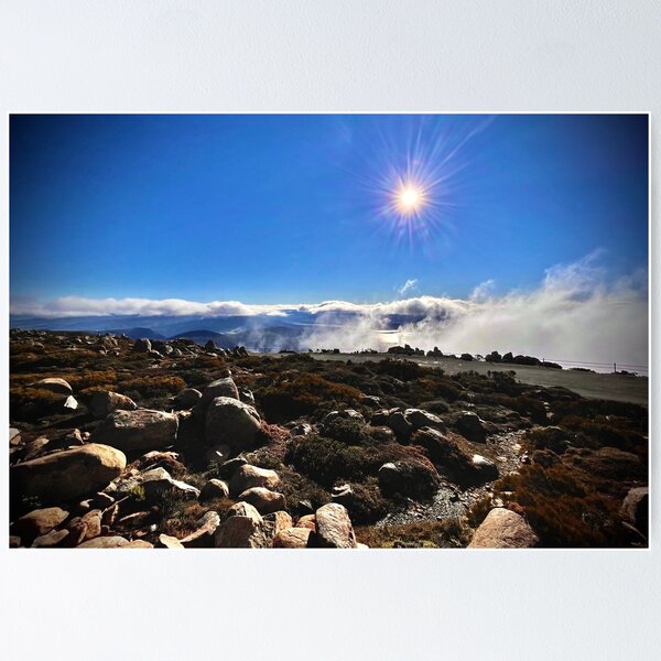 Item preview, Sun on top of Kunanyi (Mt Wellington) Tasmania, Australia designed and sold by adrianolemura.
