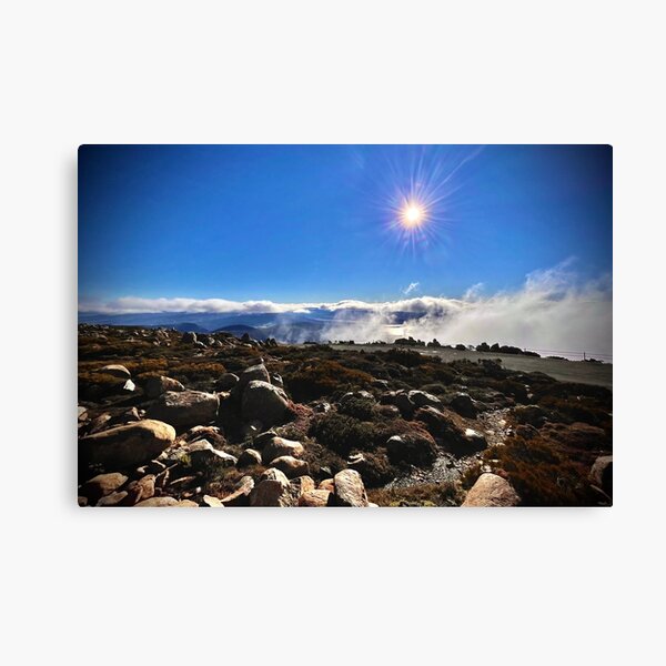 Item preview, Sun on top of Kunanyi (Mt Wellington) Tasmania, Australia designed and sold by adrianolemura.