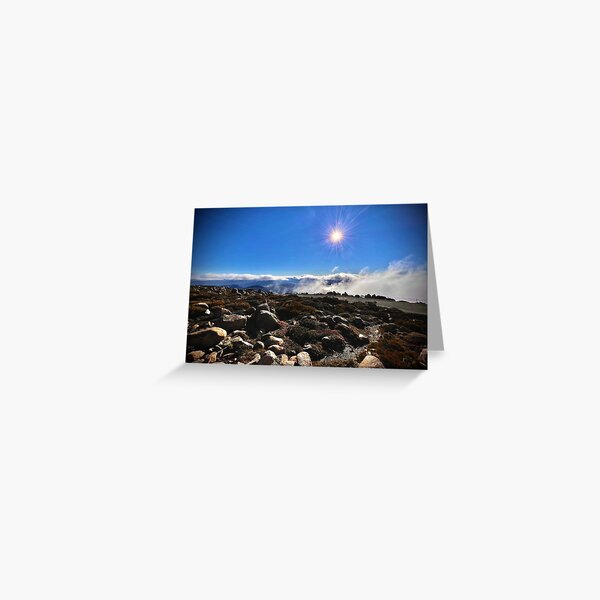 Item preview, Sun on top of Kunanyi (Mt Wellington) Tasmania, Australia designed and sold by adrianolemura.
