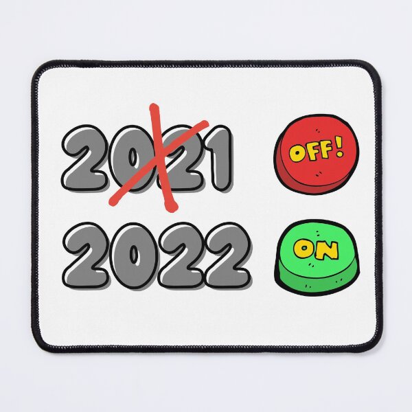 Item preview, Goodbye 2021 Happy New Year 2022 designed and sold by LenysEcoHome.