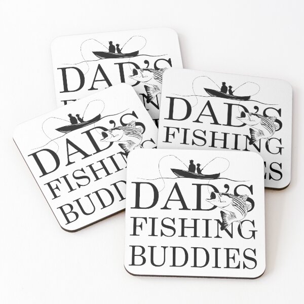 Item preview, DAD’S FISHING BUDDIES designed and sold by HUNSA.