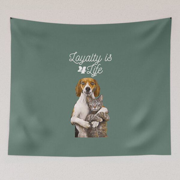 Item preview, Loyalty Is 4 Life Dog and Cat Tshirt/Hoodie/mugs and merch designed and sold by TopChoiceMerch.