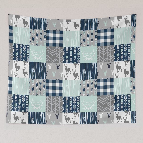 Item preview, Little Man Deer Hunting Plaid  designed and sold by AlyssoCharm.