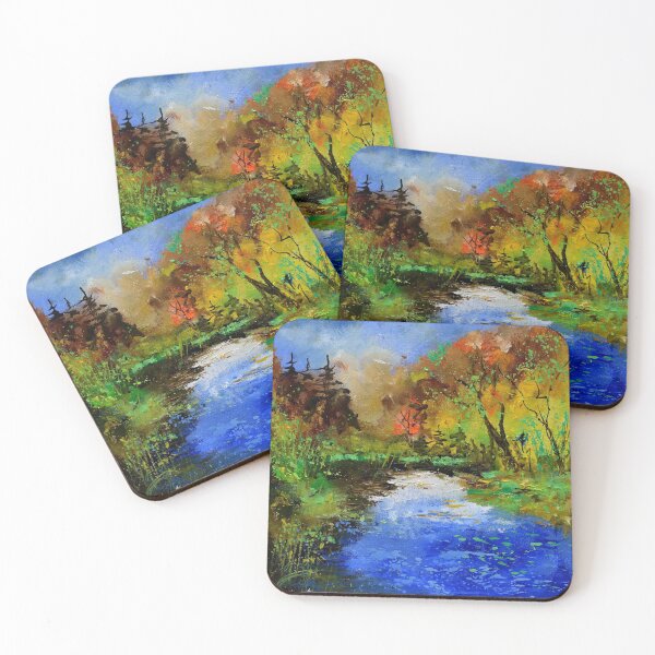 Item preview, River in fall designed and sold by calimero.