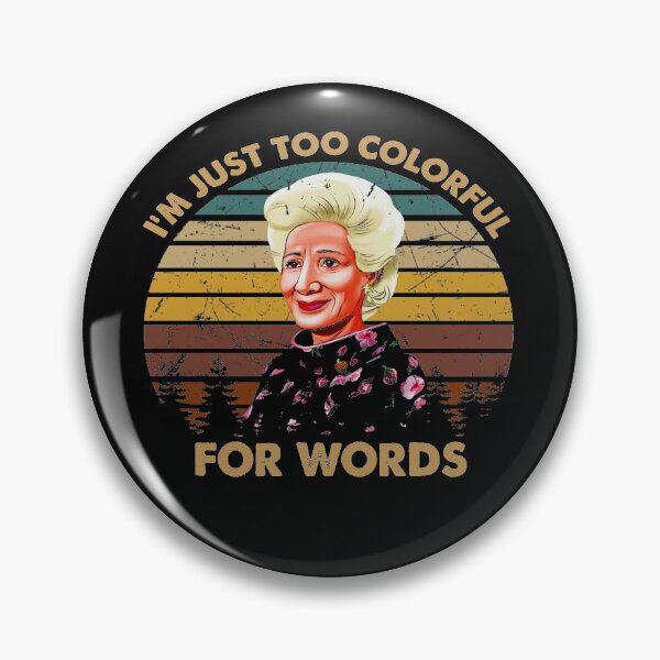 Item preview, Steel Vintage Films Magnolias - I'm Just Too Colorful For Words designed and sold by AubrymyKevin.