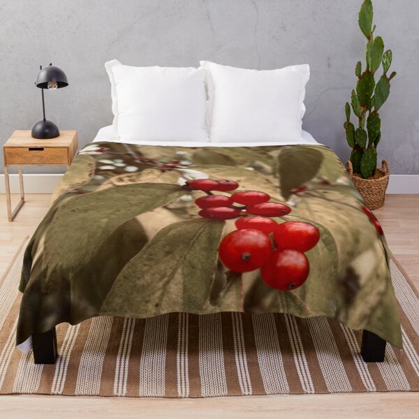 Item preview, Tiny Red Berries on Tree designed and sold by Views4Days.