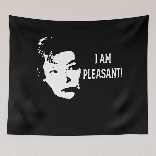 Item preview, I Am Pleasant! White Design Steel The Movies Magnolias designed and sold by AubrymyKevin.