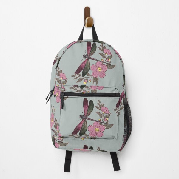 Item preview, Painted Dragonfly Floral Design designed and sold by Constant Readers.