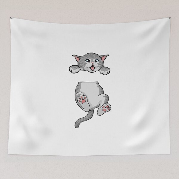 Item preview, Hanging cat designed and sold by HandsomeCat.