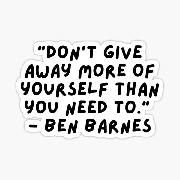 Item preview, don't give away more of yourself than you need to designed and sold by jordanevee.