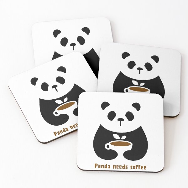 Item preview, Panda Needs Coffee. Cute Panda For Coffee Lover designed and sold by Rebel-Design.