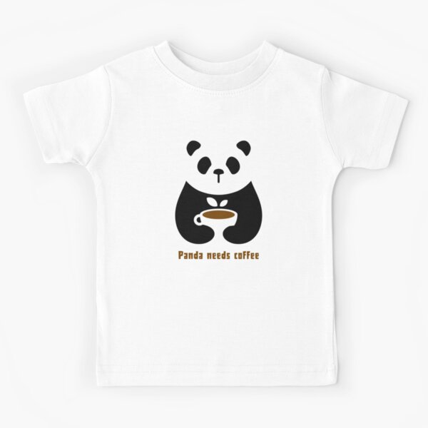 Cute Panda Need Coffee Shirt Cute Panda Need Coffee Shirt
