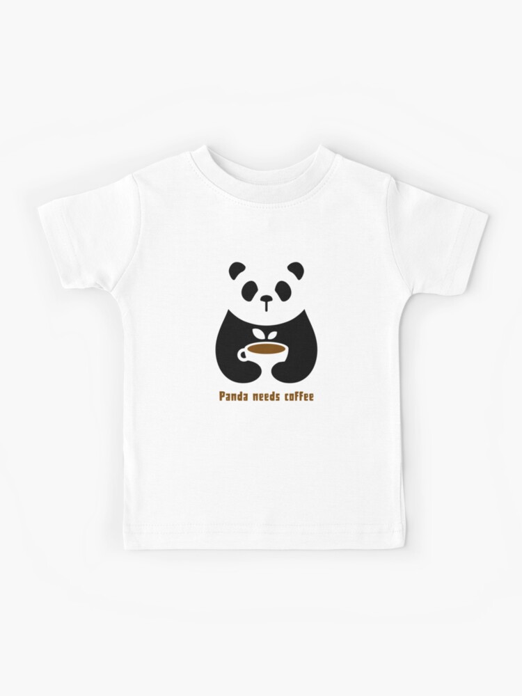 Cute Panda Need Coffee Shirt Cute Panda Need Coffee Shirt