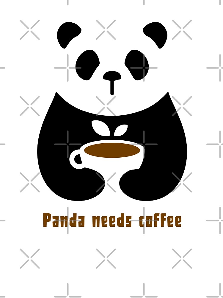 Cute Panda Need Coffee Shirt Cute Panda Need Coffee Shirt