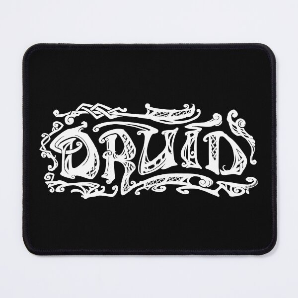 Item preview, D&D Druid Class Logo White designed and sold by CriticalLOL.