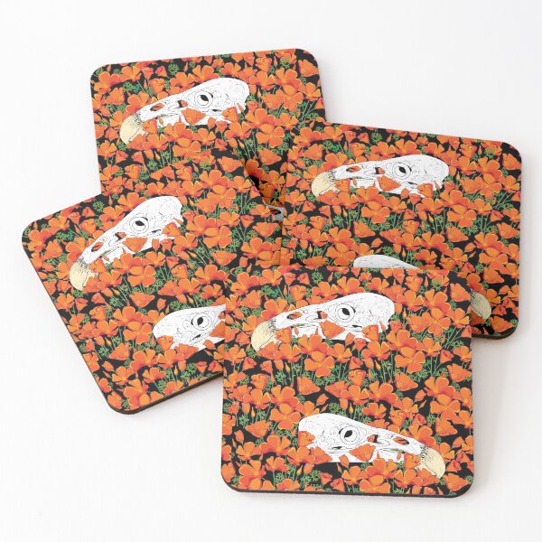 Item preview, California Condor and Golden Poppies designed and sold by Two Loons.