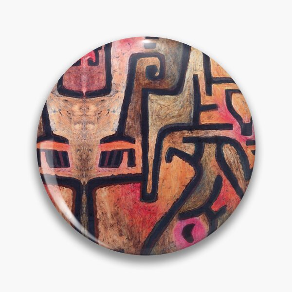 Item preview, Paul Klee Abstract Painting Wald-Hexen - Forest Witches designed and sold by AlohaHound.