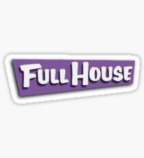Full House Logo Sticker