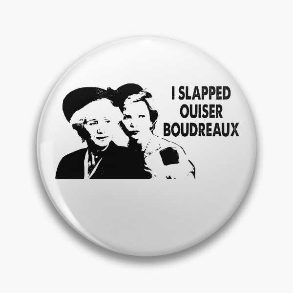 Item preview, I Slapped Ouiser Boudreaux Black Arts Steel Comedy Drama Magnolias designed and sold by AubrymyKevin.