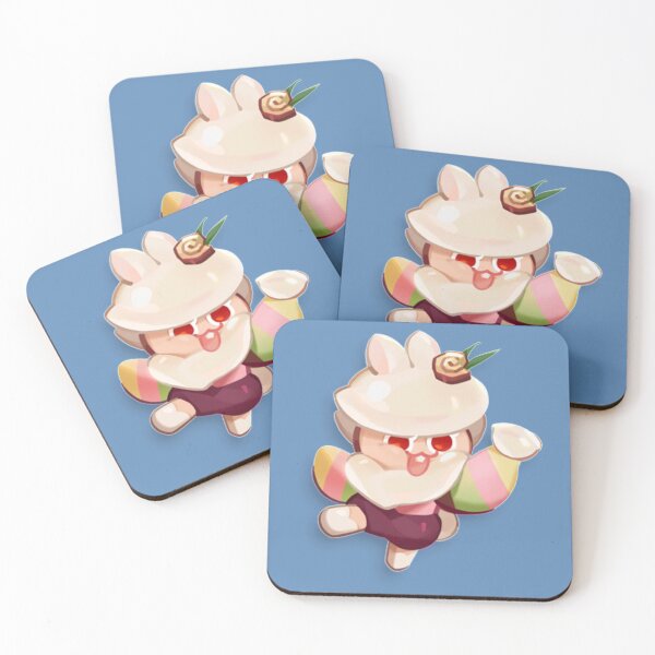 Item preview, moon rabbit cookie run kingdom almond For strawberry cake Kawaii designed and sold by Neilladeli.
