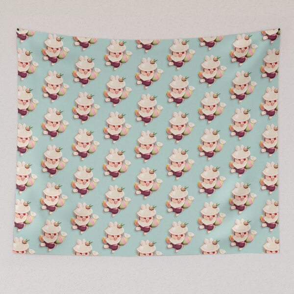 Item preview, moon rabbit cookie run kingdom almond For strawberry cake Kawaii designed and sold by Neilladeli.