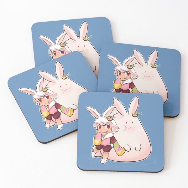 Item preview, moon rabbit cookie run kingdom almond For strawberry cake Kawaii designed and sold by Neilladeli.