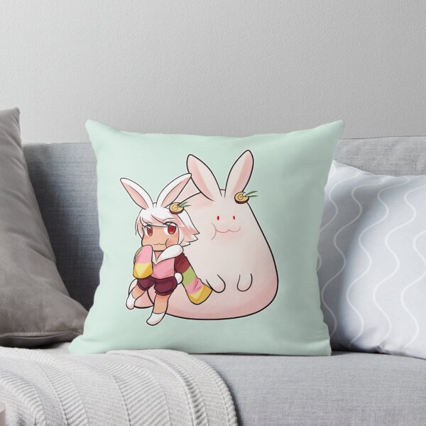 Item preview, moon rabbit cookie run kingdom almond For strawberry cake Kawaii designed and sold by Neilladeli.