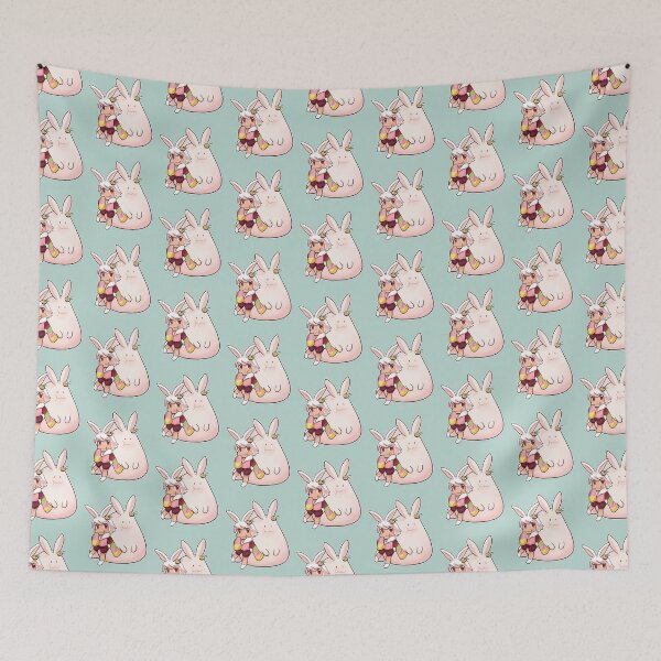 Item preview, moon rabbit cookie run kingdom almond For strawberry cake Kawaii designed and sold by Neilladeli.