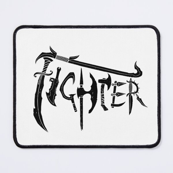 Item preview, D&D Fighter Class Logo designed and sold by CriticalLOL.