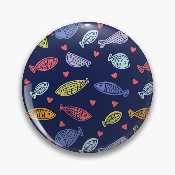 Item preview, Cute Fish And Heart designed and sold by ConcorStore.
