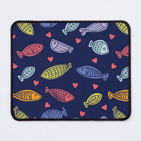 Item preview, Cute Fish And Heart designed and sold by ConcorStore.