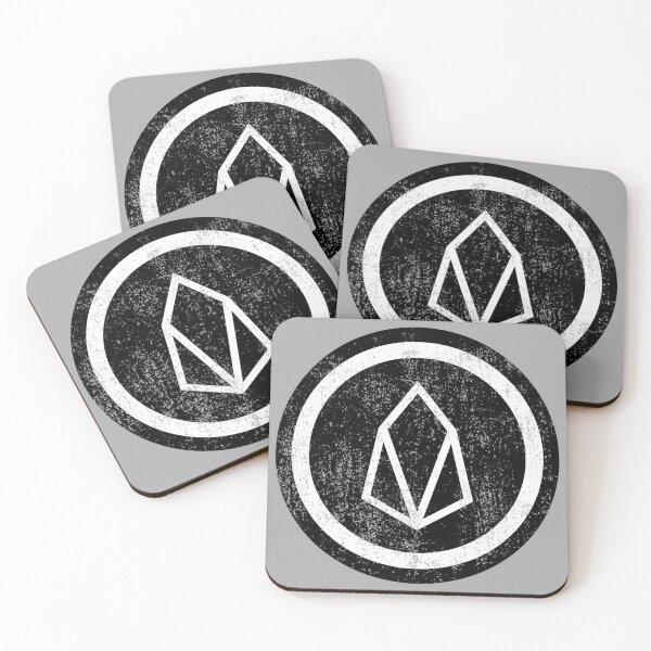Artikelvorschau, Eos Distressed Crypto Coin Image entworfen und verkauft von CryptoStyles00.
