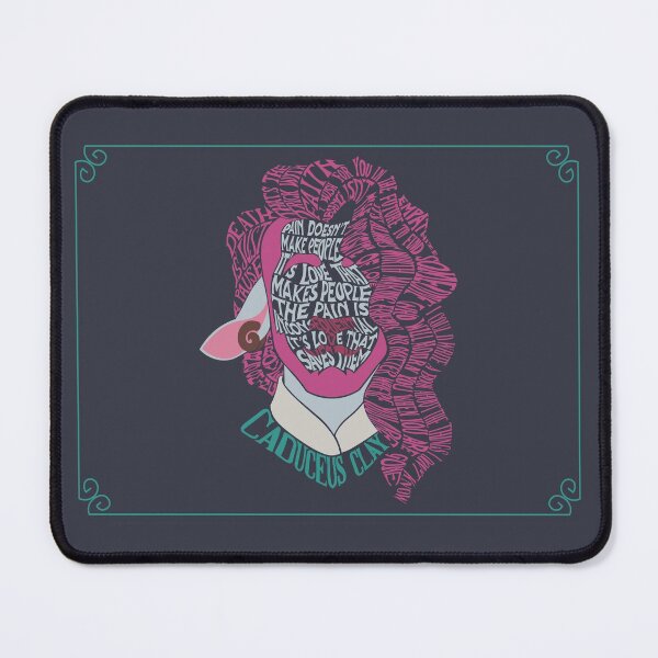 Item preview, Caduceus Clay Typographic Poster designed and sold by kreapex.