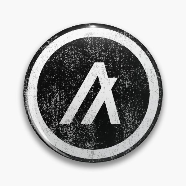 Item preview, Algorand Distressed Crypto Coin Image designed and sold by CryptoStyles00.