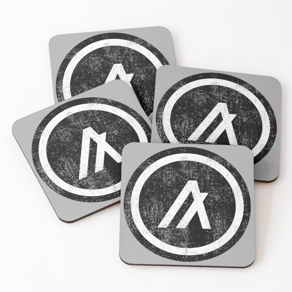 Item preview, Algorand Distressed Crypto Coin Image designed and sold by CryptoStyles00.