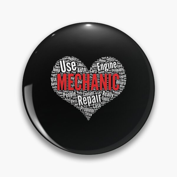 Artikelvorschau, Mechaniker Herzform Word Cloud Design Design entworfen und verkauft von theodoros20.