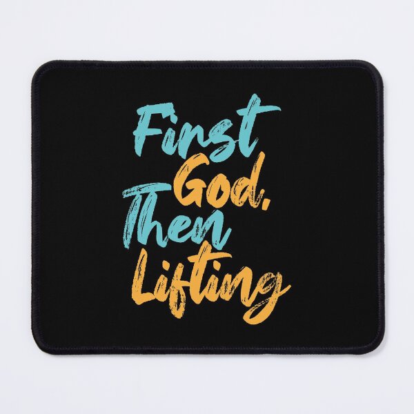 Item preview, First God Then Lifting designed and sold by Creatively Torn.