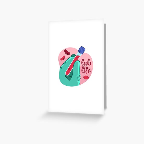 Laboratory Technician - Snarky Definition Greeting Card – Because