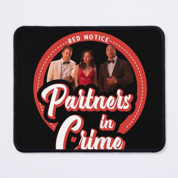 Item preview, Partners in crime - red notice designed and sold by Mindy Bubble.